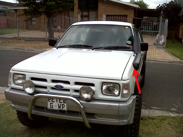 Ford Courier Snorkel
