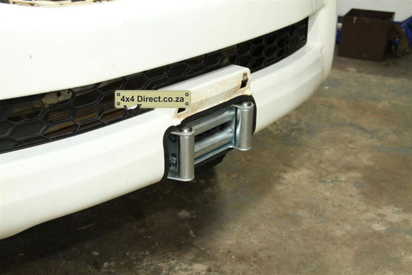 New Hilux winch plate