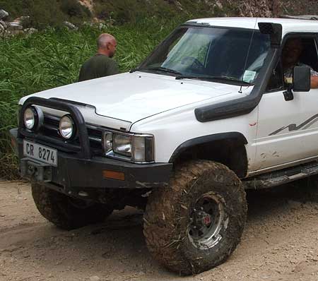 Hilux with snorkel